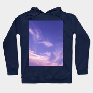 Tranquil evening clouds Hoodie